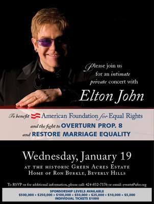 Elton John Private Concert